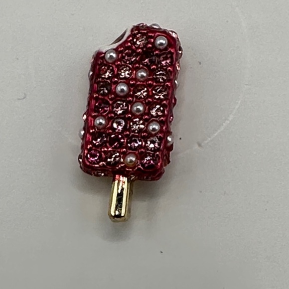 BaubleBar Gold and Red Ice Cream Earrings Set - Picture 3 of 6